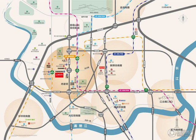 看房记:买房一路向北 新不如旧 冉家坝成熟增值
