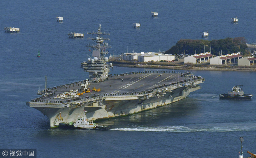 美国里根号航母访港 香港汽车的防盗系统就凉