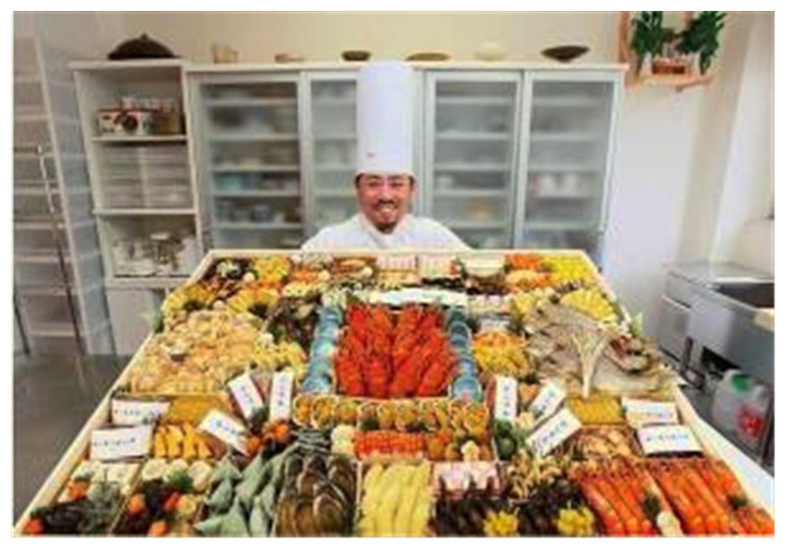 日本厨师做便当当年夜饭，39万日元一份，还是限量版