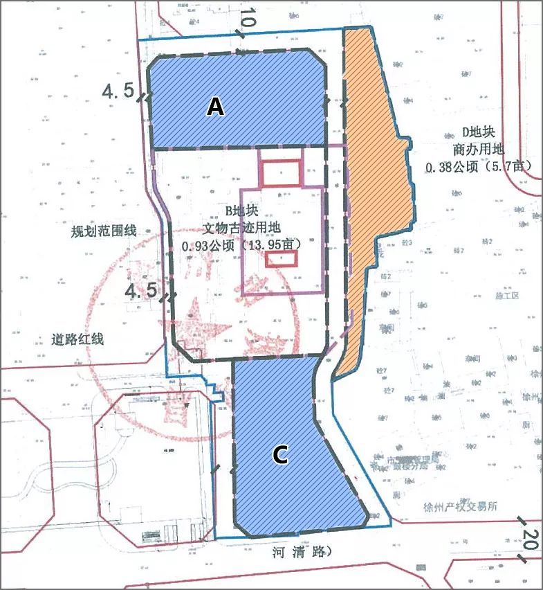 而根据徐州文庙街区概念规划,必须按照影壁,棂星门,泮池,大成门