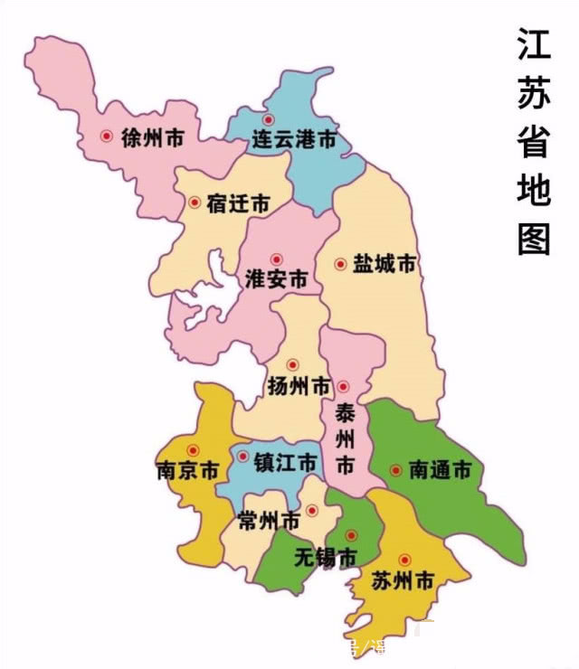 江苏省地图广东位于中国华南,是"华南三省区"之一(另外两省区是广西