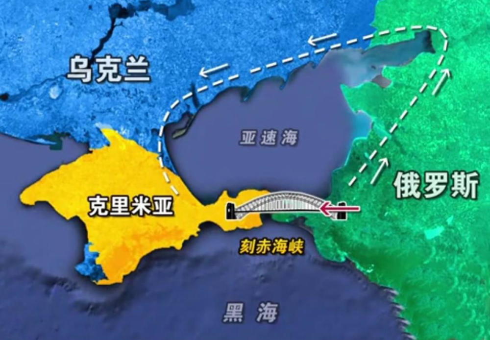 争议海域硬碰硬:俄罗斯与乌克兰在克里米亚海域发生舰艇相撞