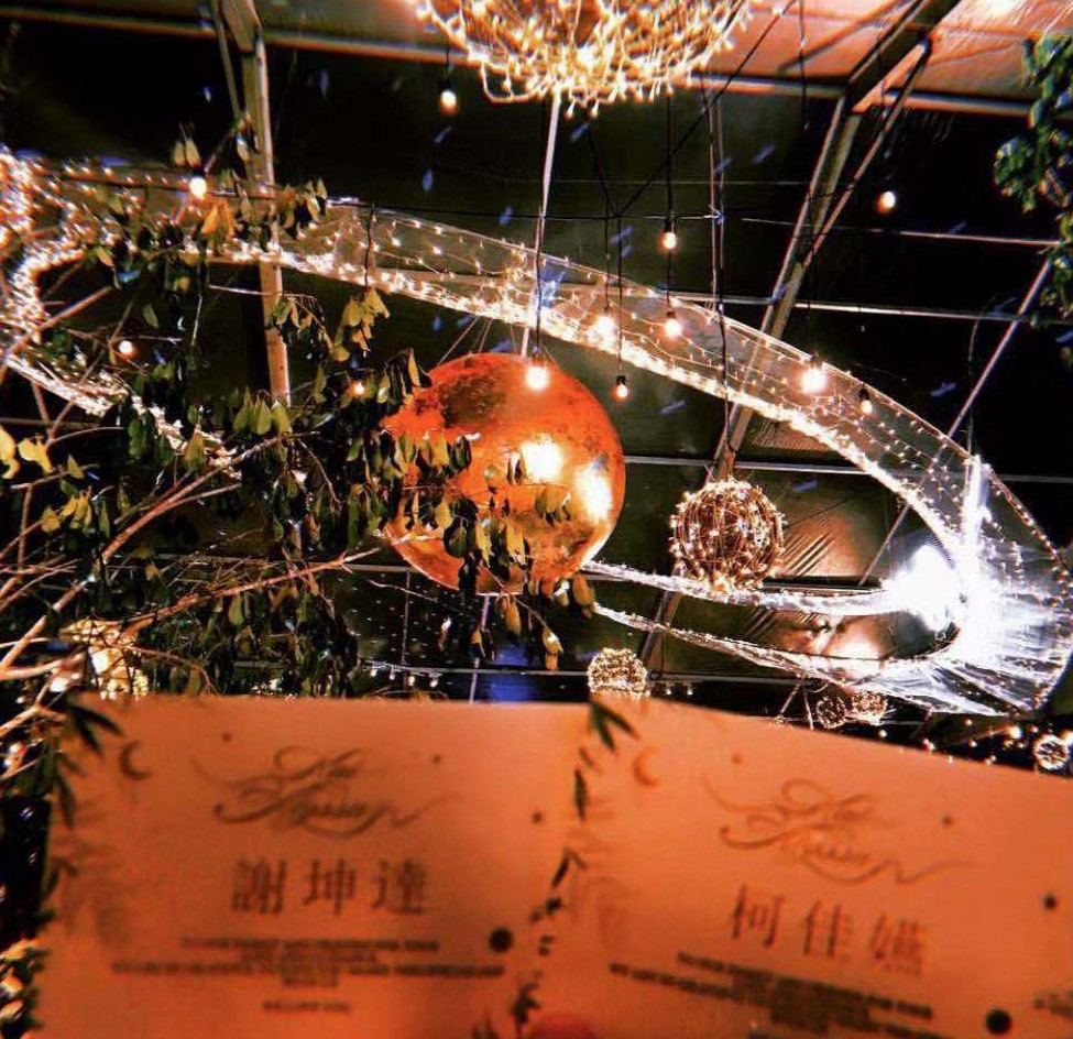 贾静雯修杰楷婚宴派对整晚吻不停,两夫妻花式