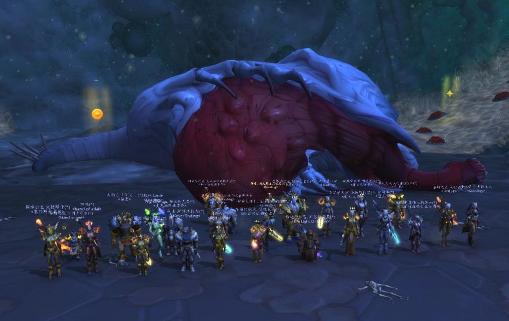 魔兽世界全骑士出征奥迪尔!网友:奥义,七王祝