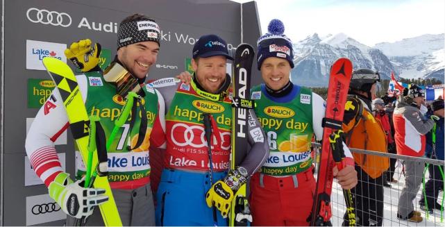 高山滑雪世界杯简舒德超级大回转夺冠 挪威连