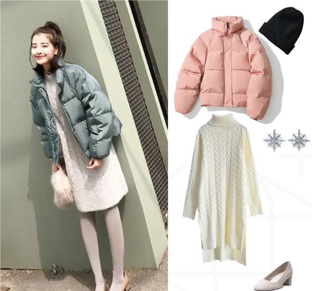 155到168女生冬季穿搭,12套温柔风搭配,时髦显