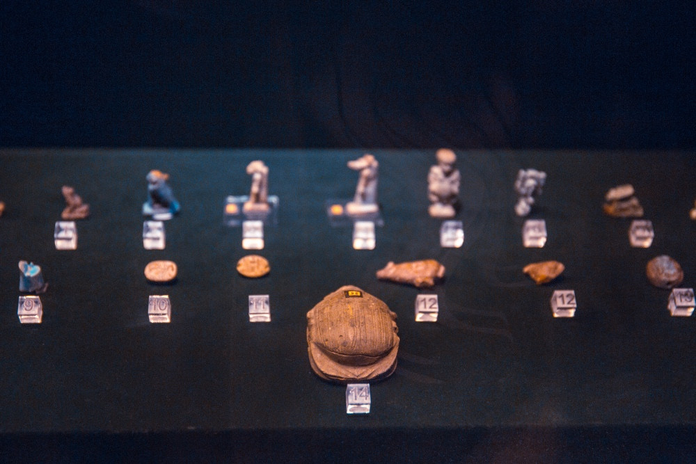 湖北省博物馆探秘古埃及文明:遗体防腐师、木