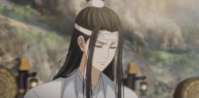 《魔道祖师》自截蓝忘机无水印壁纸,蓝二哥哥帅爆了!