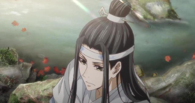 《魔道祖师》自截蓝忘机无水印壁纸,蓝二哥哥帅爆了!