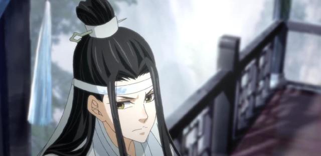 《魔道祖师》自截蓝忘机无水印壁纸,蓝二哥哥帅爆了!