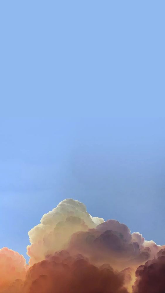 超美腻天空壁纸,天空是蔚蓝色