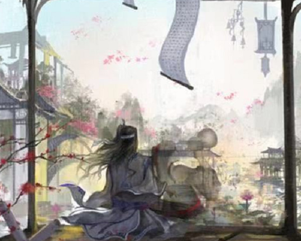 魔道祖师最虐心插画,蓝忘机脆弱时你可曾见过?图5让你
