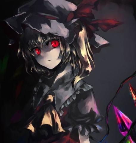 动漫二次元暗黑系美少女图片——阳光越是灿烂,黑暗越
