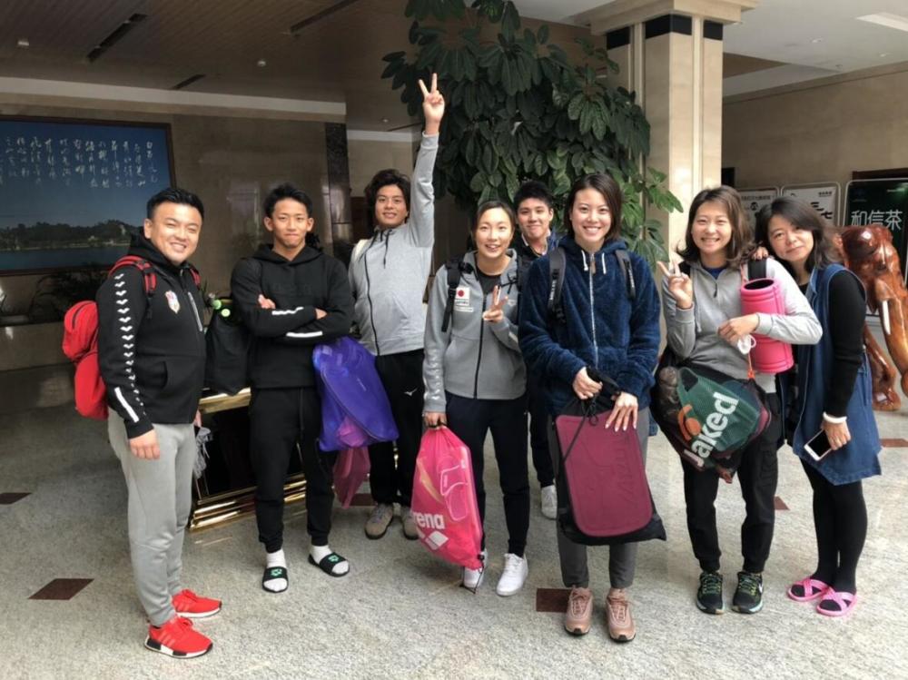 为备战杭州短池世锦赛 日本游泳队悄悄上了昆