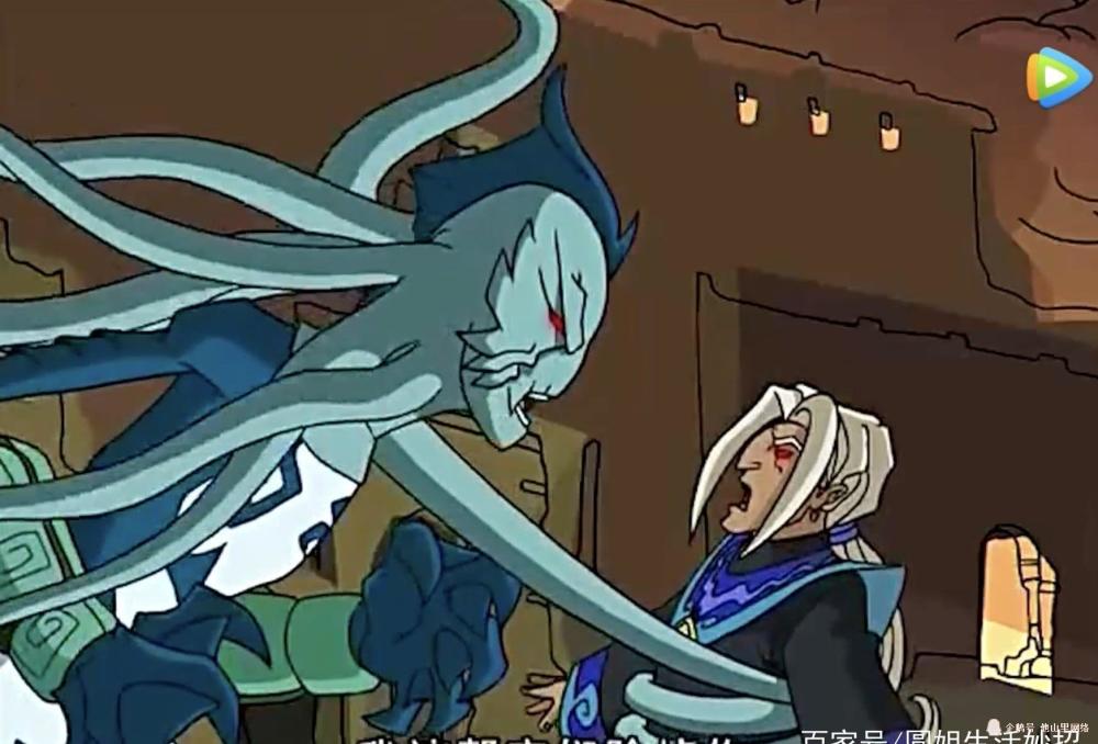 成龙历险记中的恶魔人形化后,中苏彻底崩坏,圣主太帅让人心动