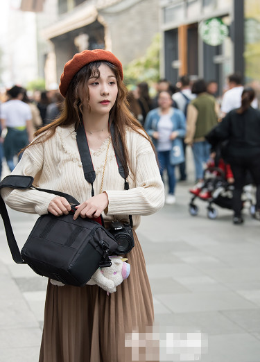 秋冬最辣眼睛的街拍穿搭,图4是闺蜜颜值秀,图