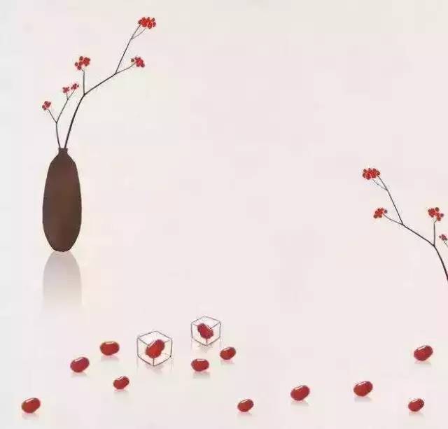 红豆生南国,春来发几枝, 愿君多采撷,此物最相思