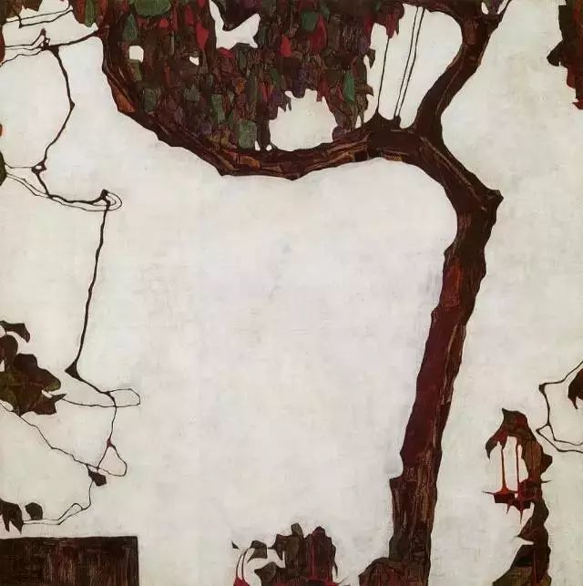 "情色艺术大师"席勒的风景油画,难得一见!