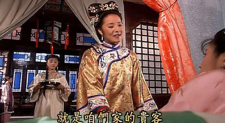 还珠格格紫薇刚福家时,谁注意到福晋的眼神了怪不得成