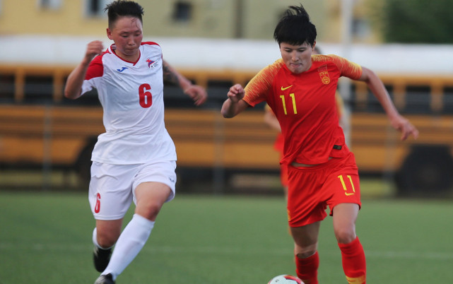 女足东亚杯预赛-中国10-0蒙古 全队7人破门王珊珊大四喜