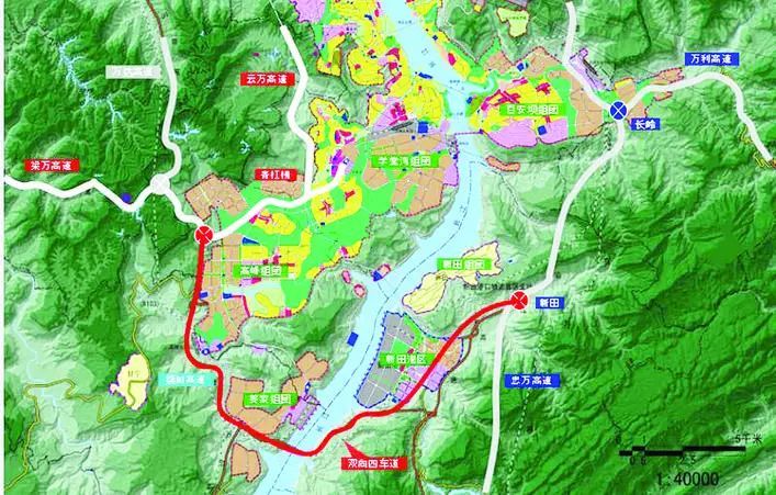 万州将再建3条高速公路,连通这几个地方