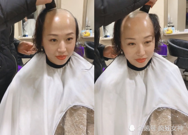 网红美女一狠心剃成了"光头",看到结果我却笑了,网友