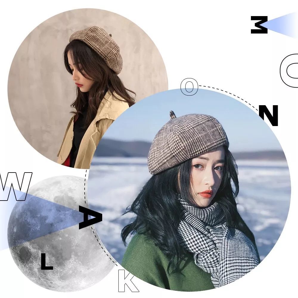 淘宝便宜、好看还显脸小的帽子!看见第一款就