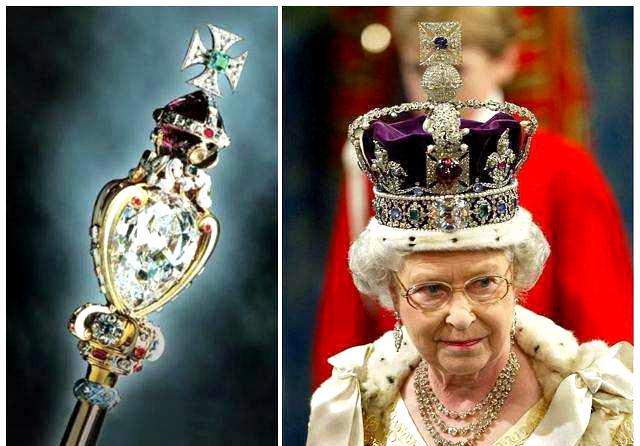 世界上最重的钻石,大小如拳头,镶嵌在英国王室的权杖