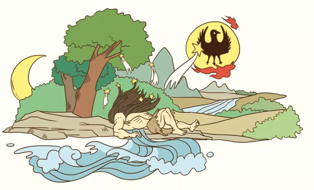 睡在鸡蛋里的人,盘古开天辟地