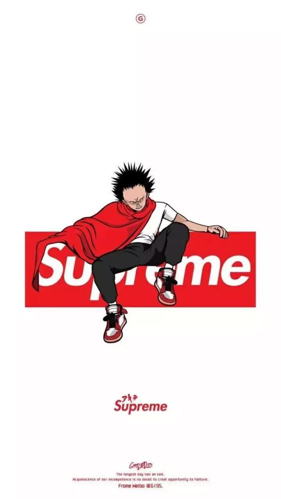 抖音超火supreme 系列壁纸,终于找齐了!