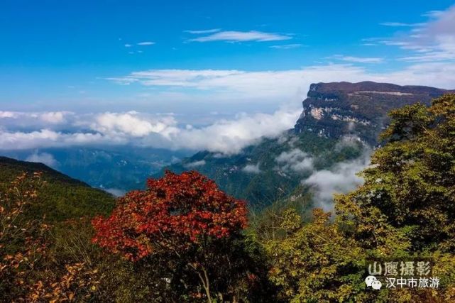 汉中龙头山的四季美景照,第一张就惊艳了世界!