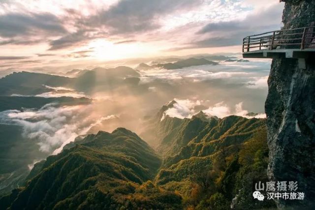 汉中龙头山的四季美景照,第一张就惊艳了世界!