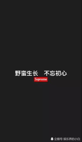 supreme系列 潮图 壁纸:没什么梦想,只想搞钱!