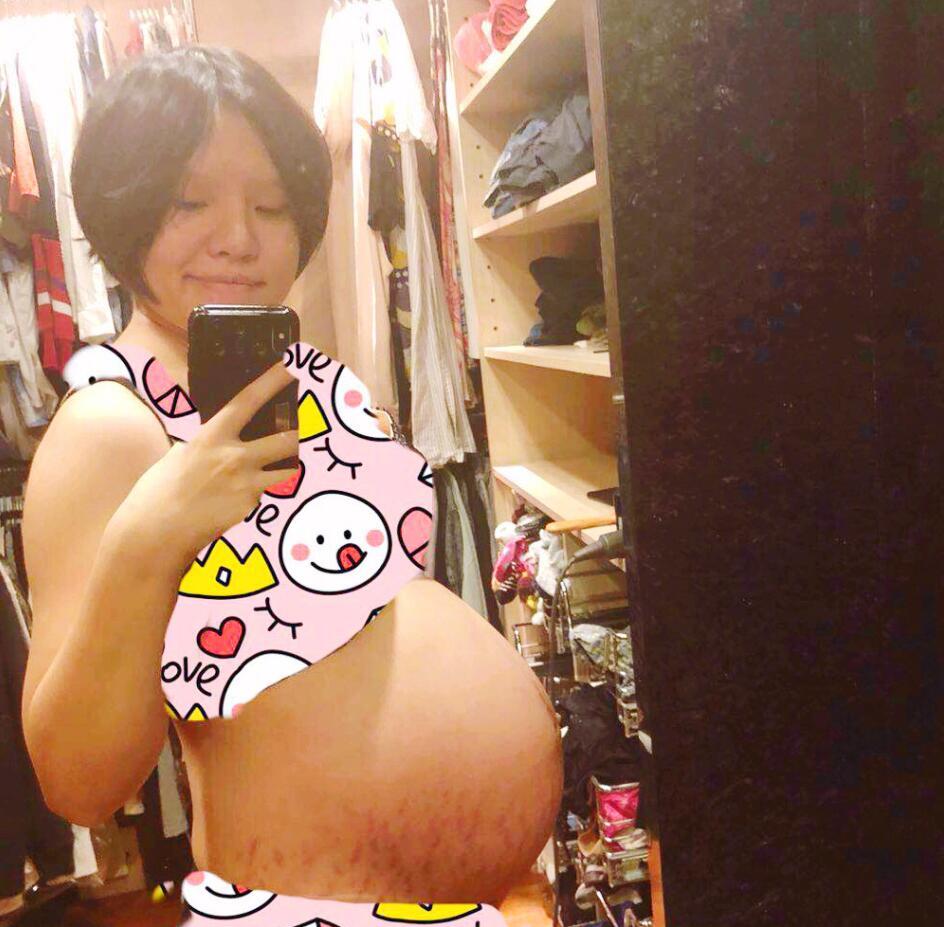 谢依霖首晒喂奶照，称是宝宝最后一餐，网友：满月就断奶太早了