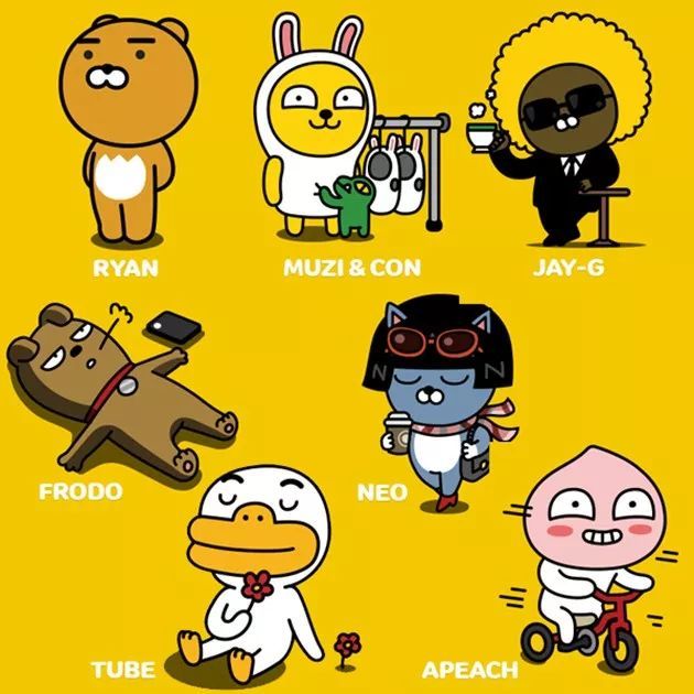来预约直播!kakao friends背后的大神来了!