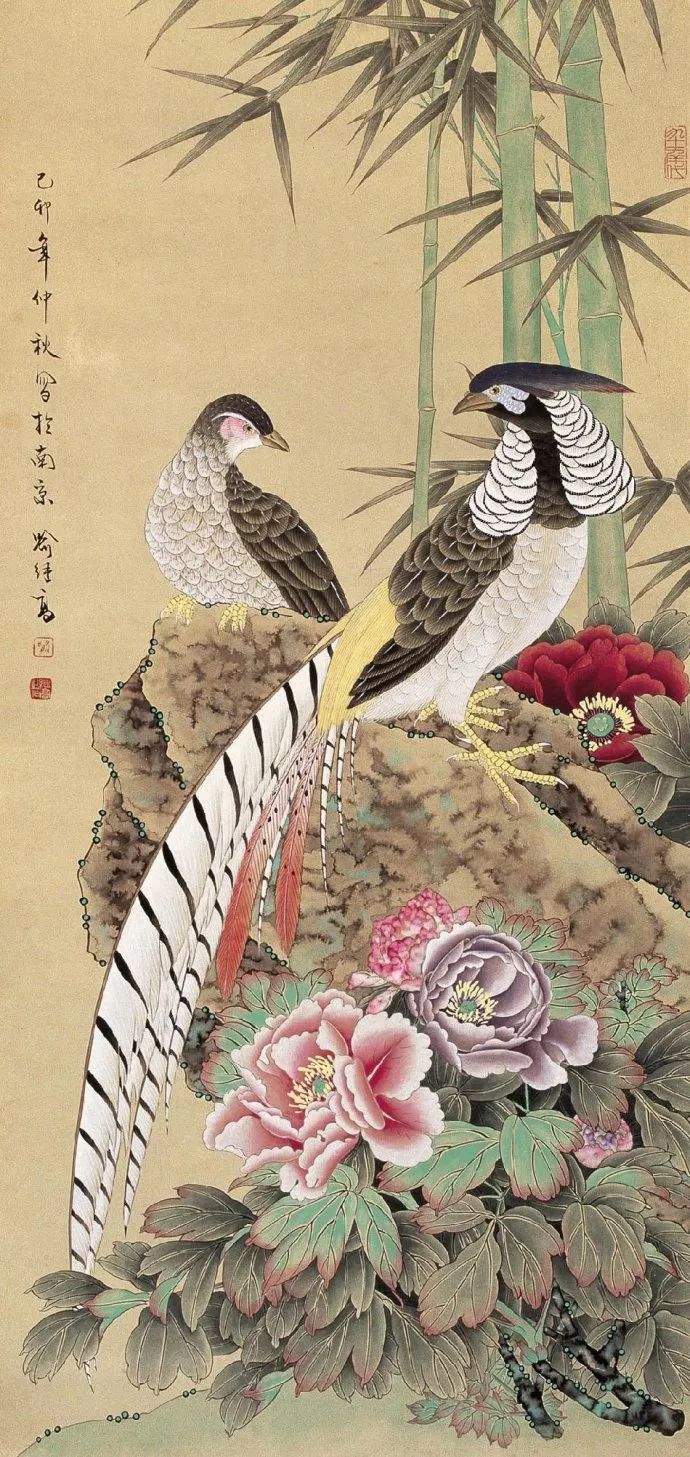 生机勃勃精致细腻喻继高最美的工笔花鸟画