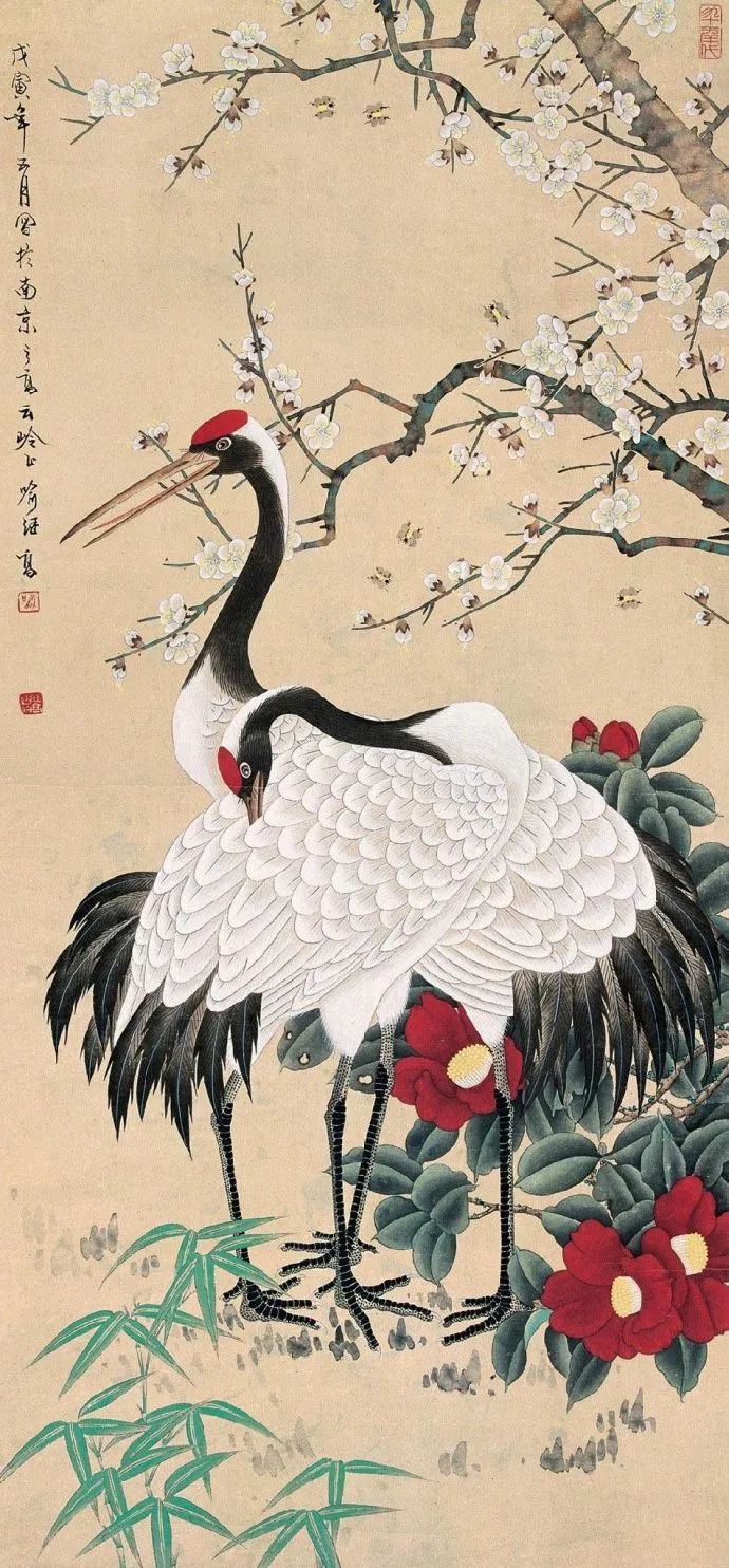生机勃勃精致细腻喻继高最美的工笔花鸟画
