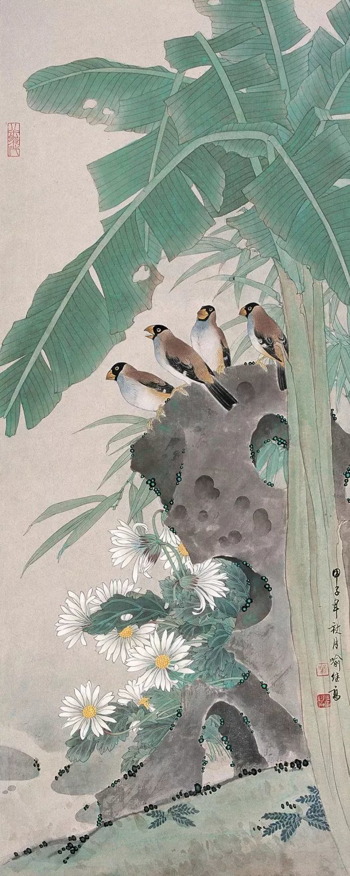 生机勃勃精致细腻喻继高最美的工笔花鸟画