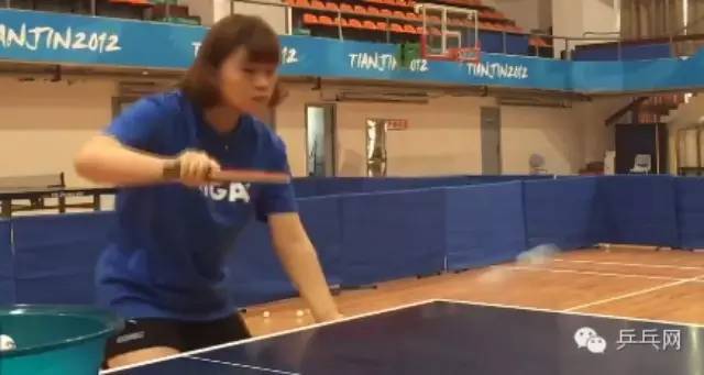 《全民学乒乓公开课4期》 孙姗美女教练 指导