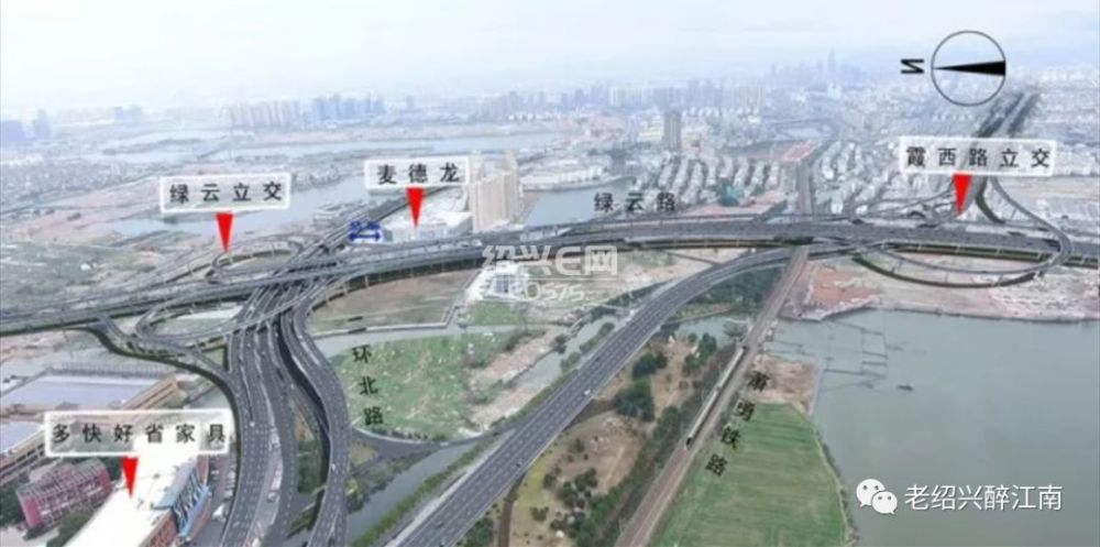 二环北路高架建设需要,镜水路至越东路段将半封闭施工
