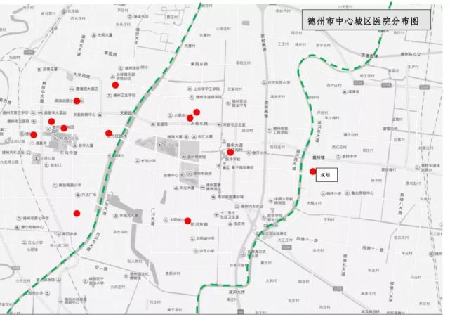 城市向东,德州高铁片区距离繁华还有多远?