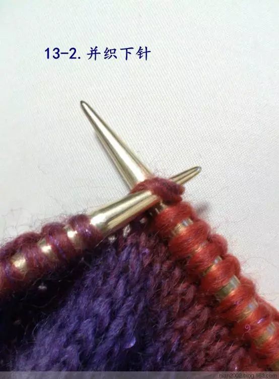 简单实用的棒针引返织法高清图解教程一看就会