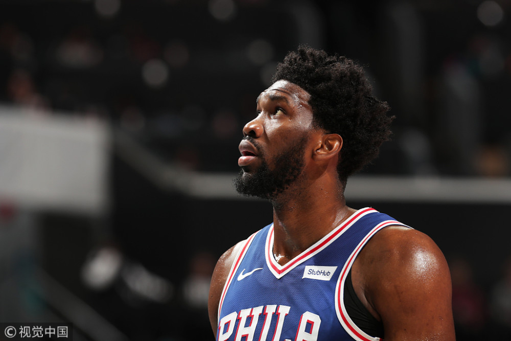 恩比德因偏头痛缺席训练 大帝11日出战活塞存