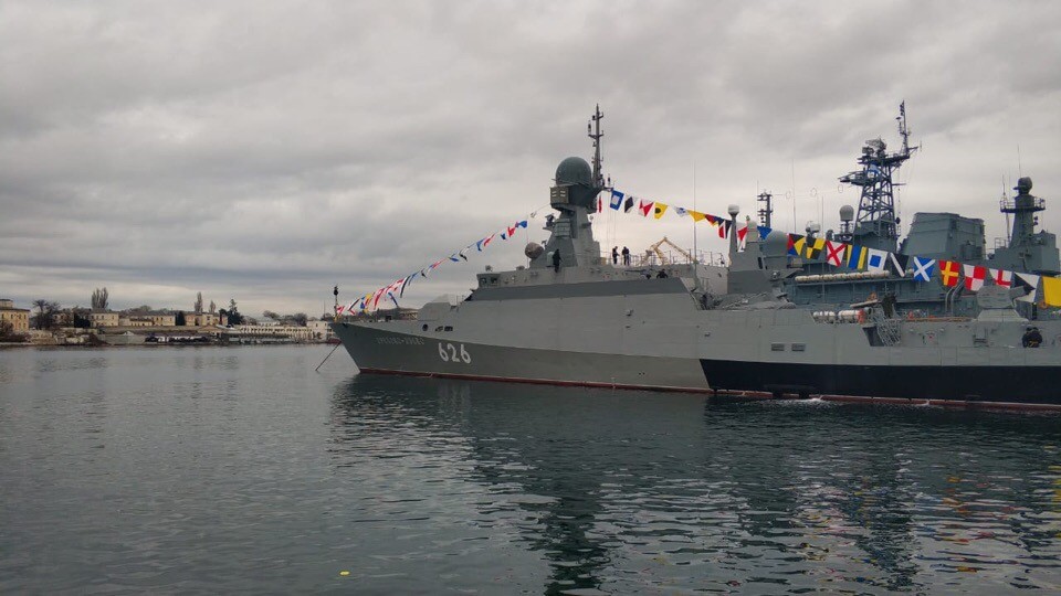 俄罗斯黑海舰队喜提第二艘暴徒m袖珍护卫舰 不足千吨
