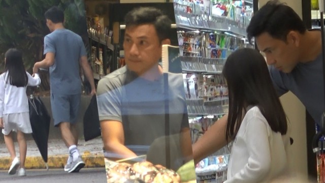 林文龙带女儿去超市买菜 郭可盈打电话指挥老公买东西