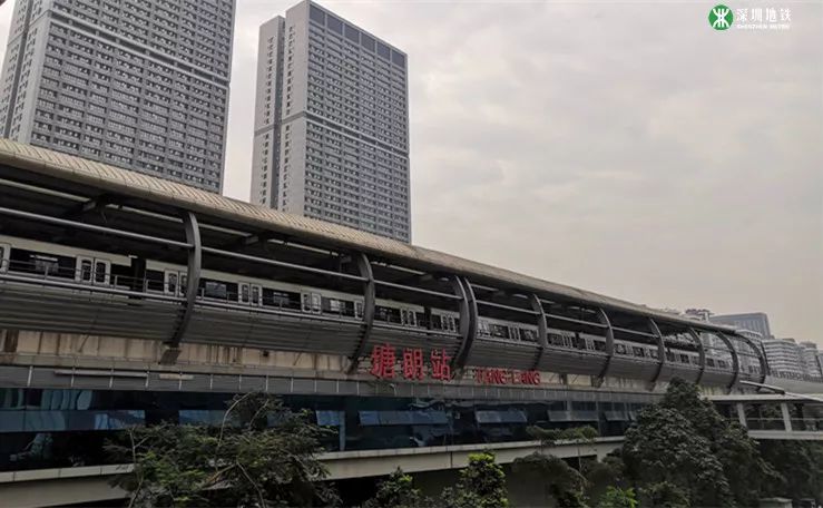 我最喜欢的塘朗地铁站