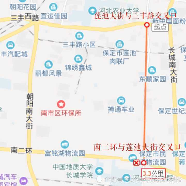 12月24日保定这些路段禁入任何车辆,包括单车!裕华路