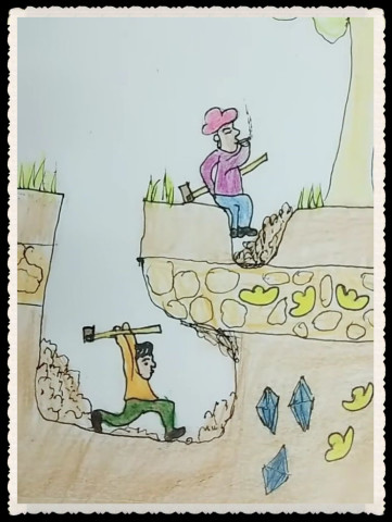 生物人心猜成语_看图猜成语(3)