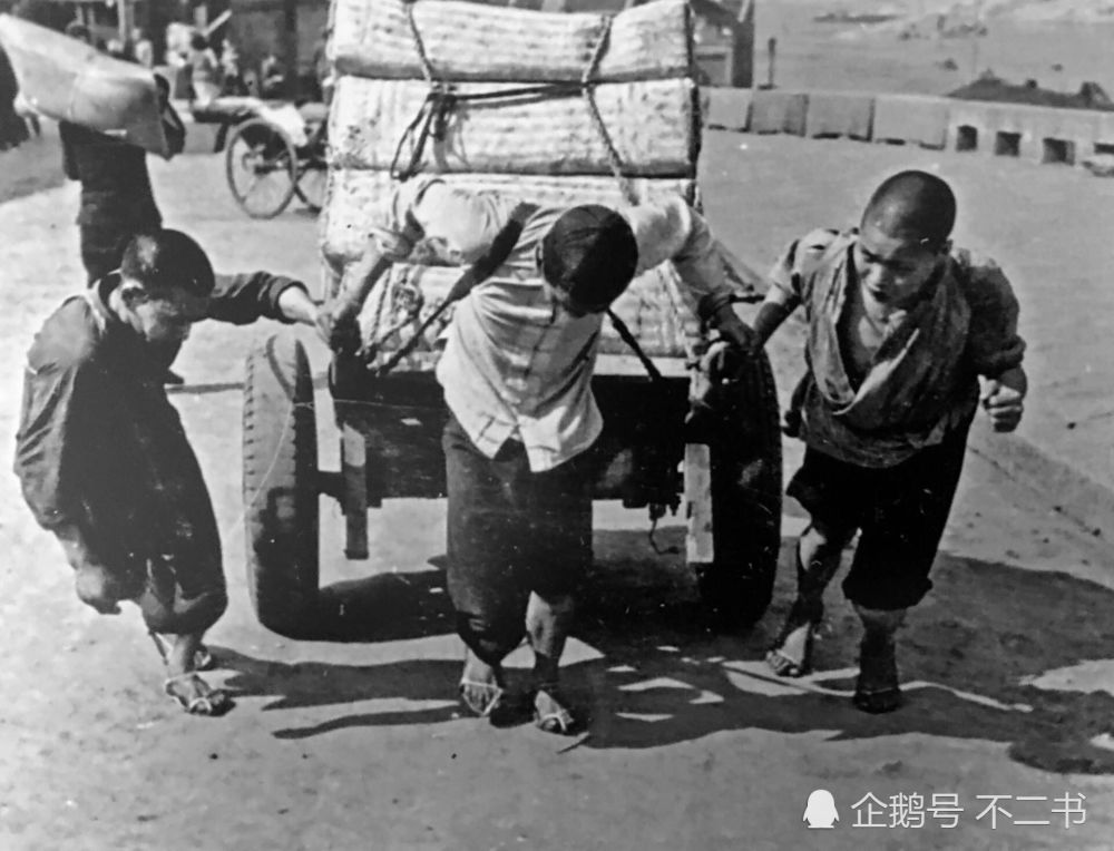 抗战时期的老照片:百姓们当时的生活 在艰难的岁月中