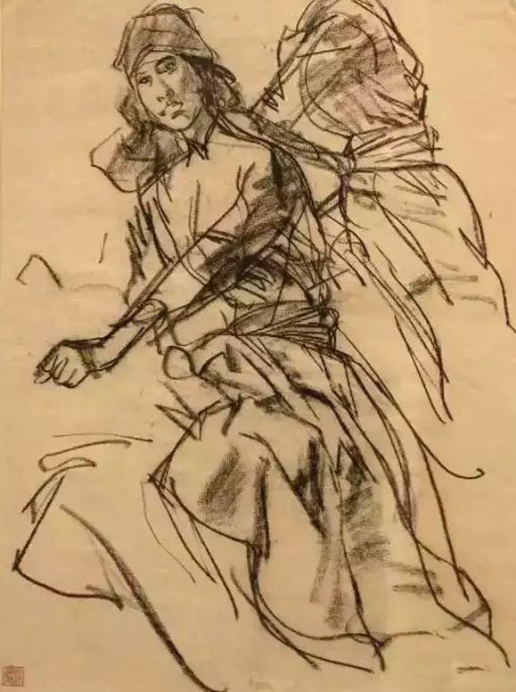 黄胄速写作品精选